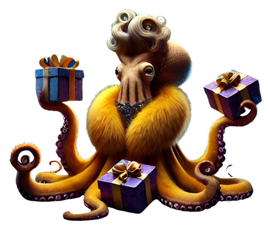 Gifted octopus